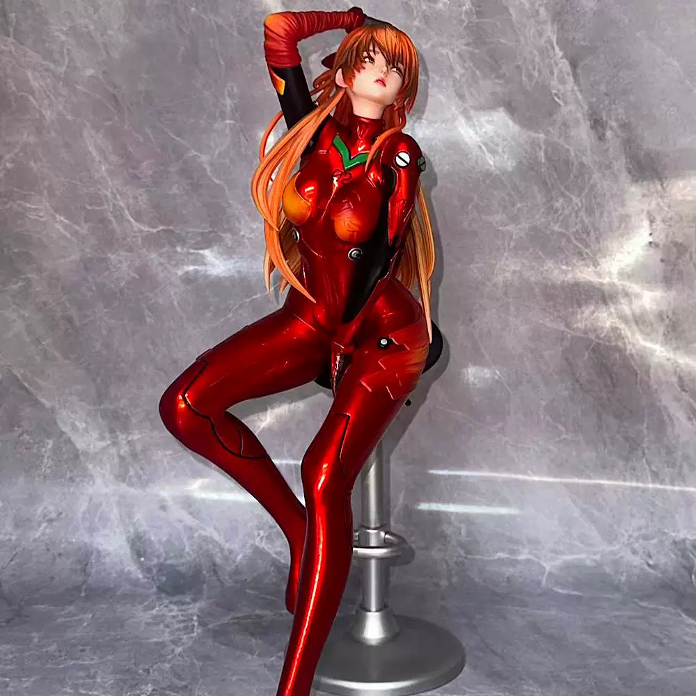 신세기 에반게리온 아스카 전투복 39cm 베이스 포함  - Evangelion Anime Merchandise 리뷰 및 가격