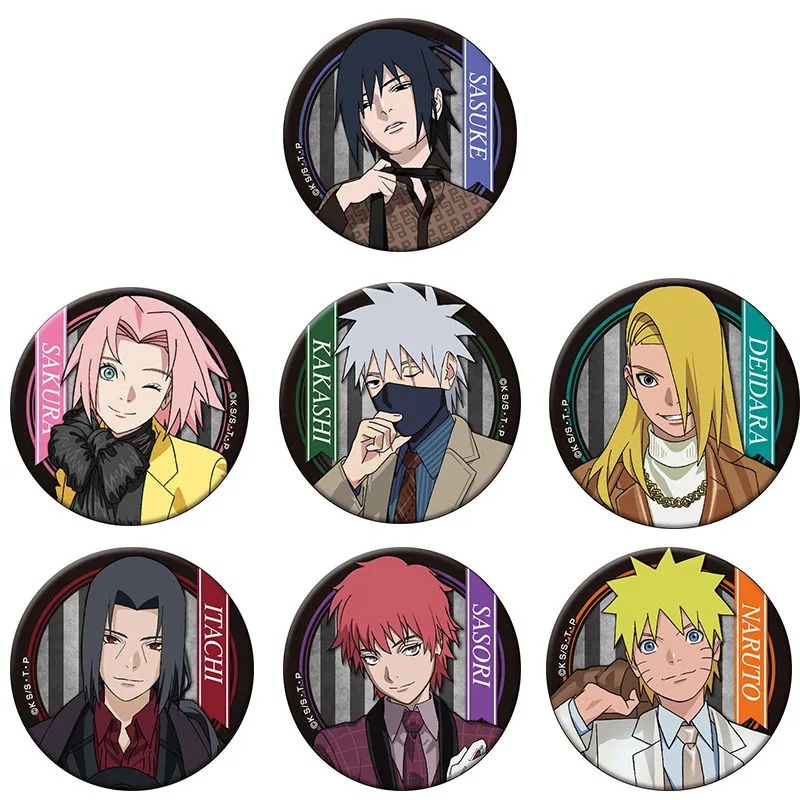 나루토 사스케 애니메이션 배지 핀 세트 우즈마키 나루토 - Anime Merchandise Ideas 리뷰 및 가격