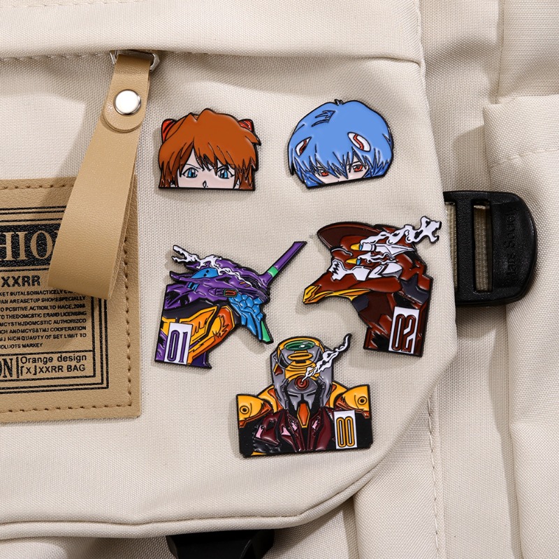 네온 제네시스 메탈 브로치 아야나미 레이 EVA 애니메 - Evangelion Anime Merchandise 리뷰 및 가격