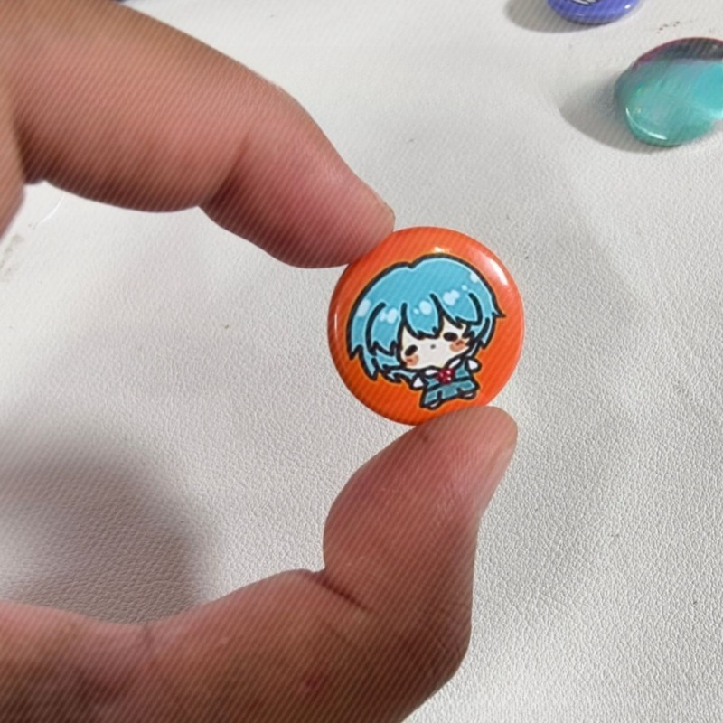 5pcs 네온 귀여운 제네시스 클래식 에반게리온 미니  - Evangelion Anime Merchandise 리뷰 및 가격